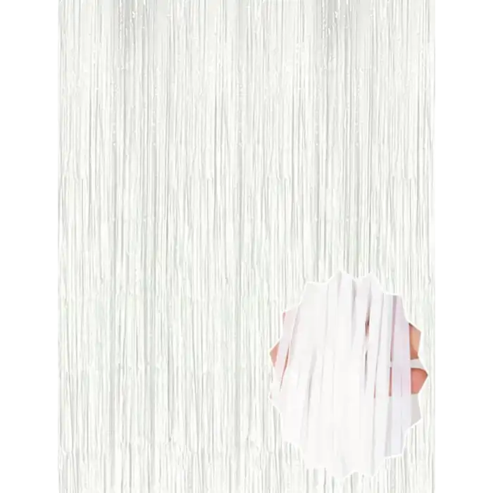 Soft Beyaz Renk Duvar Ve Kapı Perdesi İthal 100x200 Cm