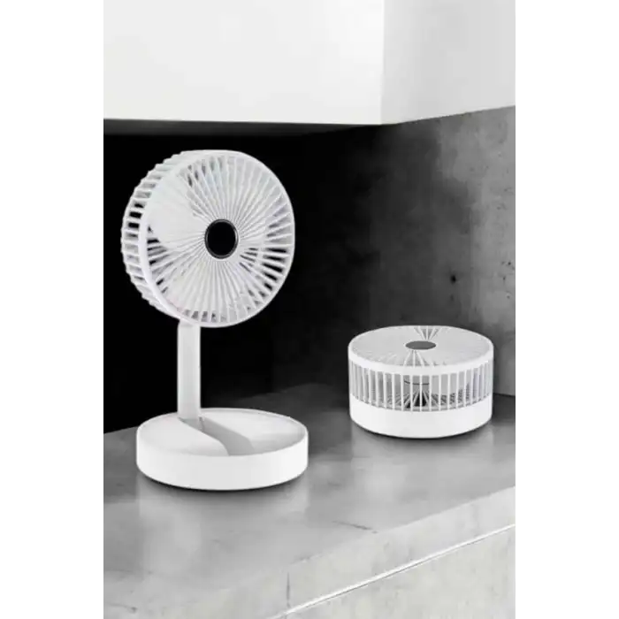Soğutucu Vantilatör Telefon Standlı Mini Fan