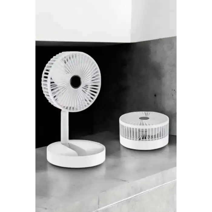 Soğutucu Vantilatör Telefon Standlı Mini Fan