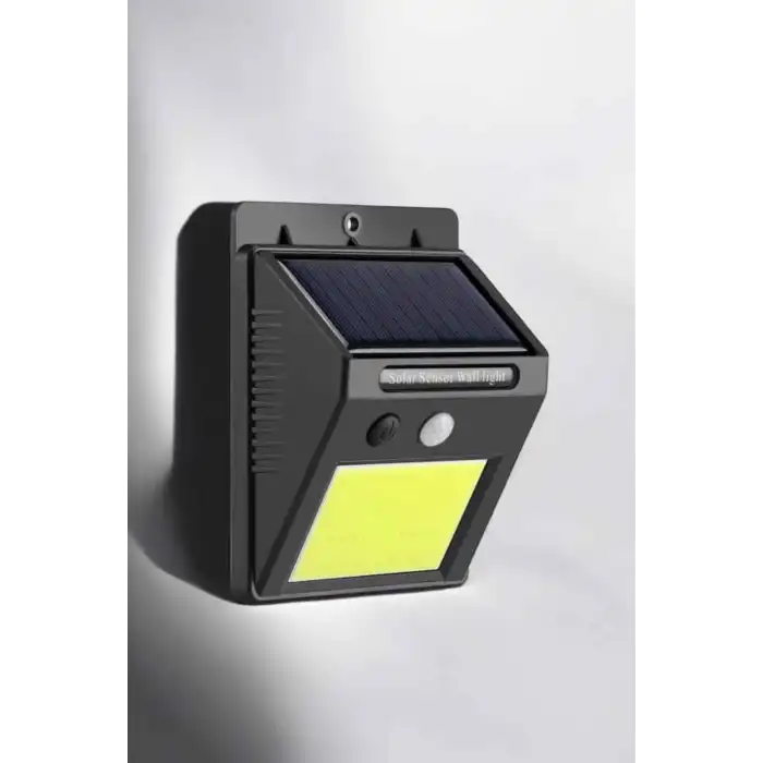 Solar Güneş Enerji Panelli Sensörlü Lamba Enerji Tasarruflu