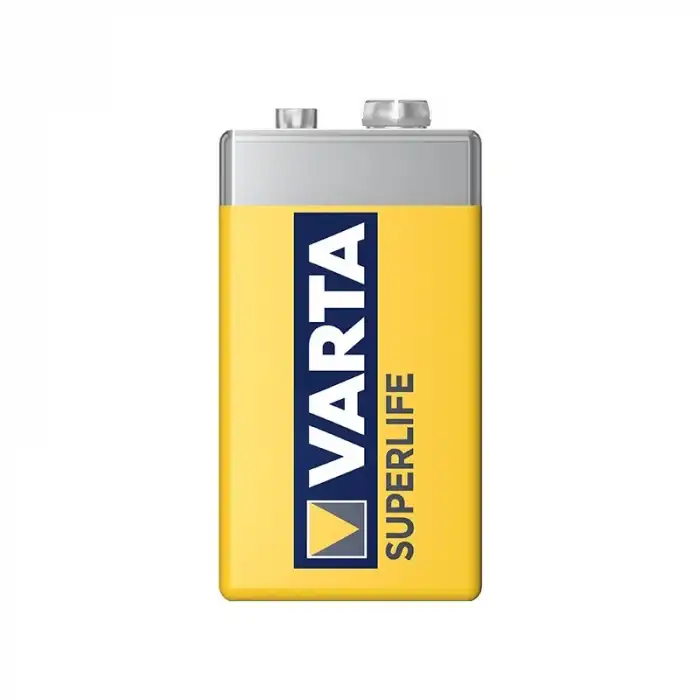 Superlife Çinko 9 Volt Pil 12li Paket