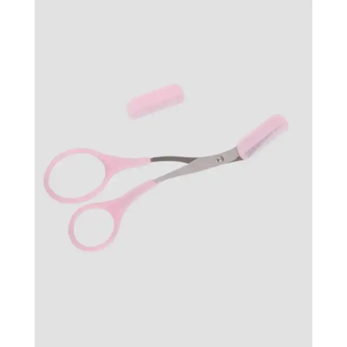 Tarak ve Fırça Başlıklı Kaş Şekillendirme Makası