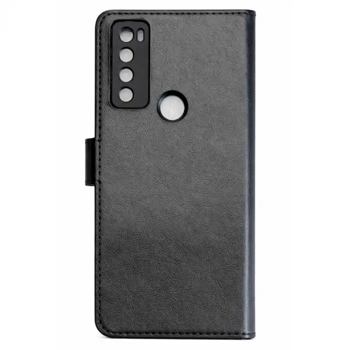 Tcl 20 Se Trend S Plus Kapaklı Kılıf - Siyah