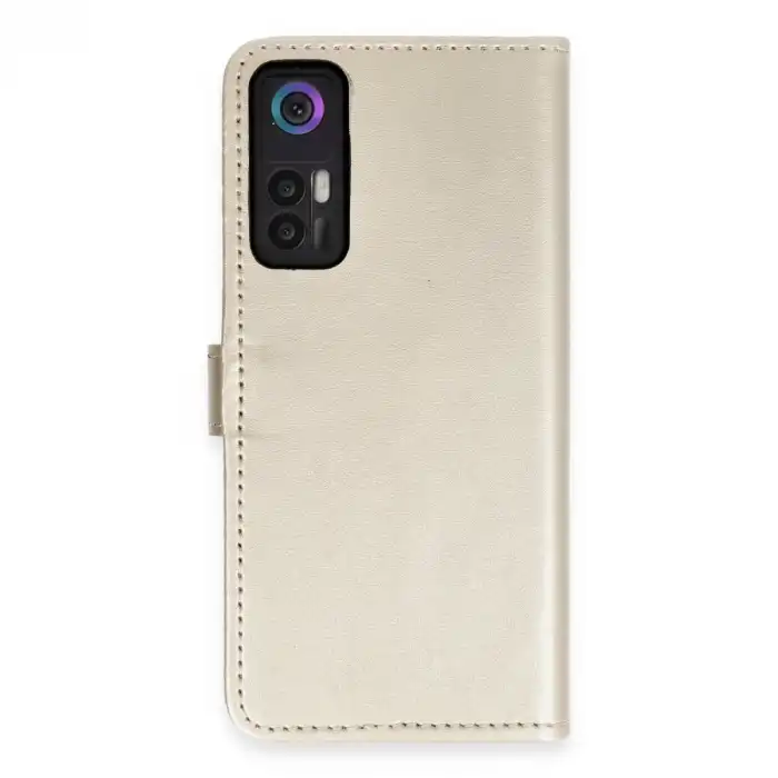 Tcl 30 Kılıf Trend S Plus Kapaklı Kılıf - Gold