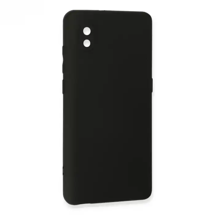 Tcl L7 Kılıf First Silikon - Siyah