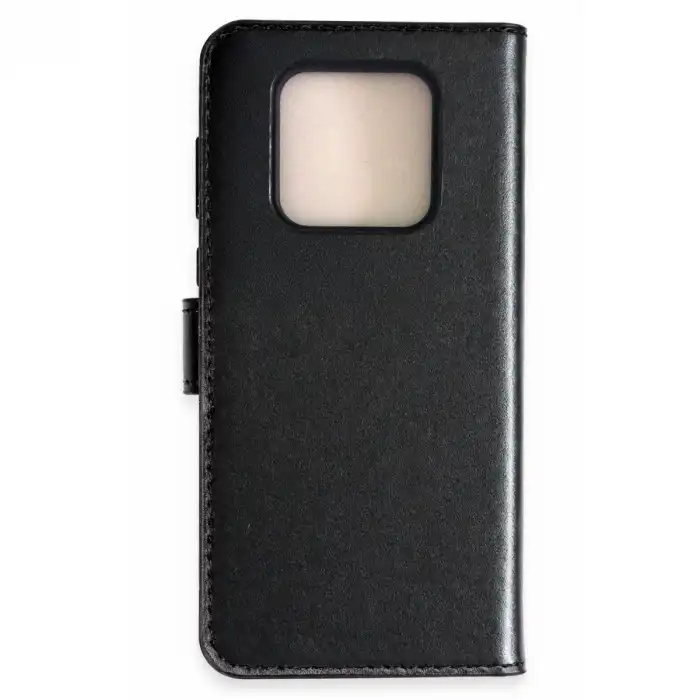 Tecno Camon 16 Prime Trend S Plus Kapaklı Kılıf - Siyah