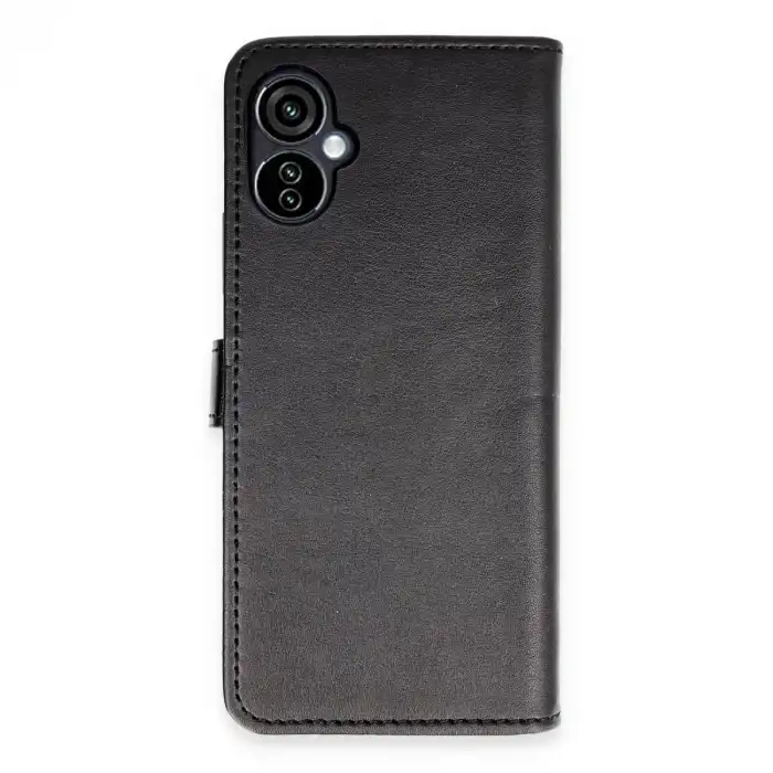 Tecno Camon 19 Neo Kılıf Trend S Plus Kapaklı Kılıf - Siyah