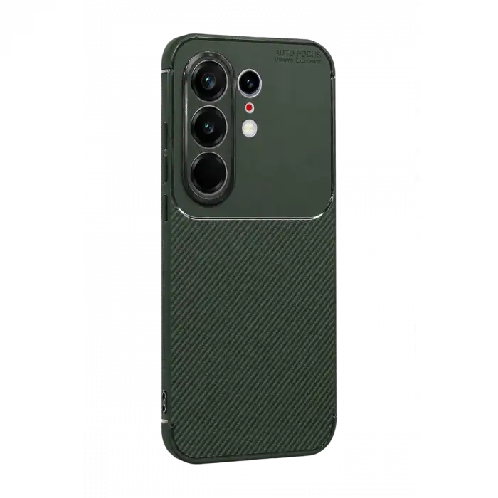 Tecno Camon 50 Pro 5g Auto Focus Karbon Kapak - Koyu Yeşil