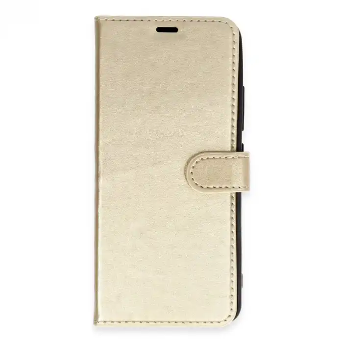 Tecno Pova 4 Pro Trend S Plus Kapaklı Kılıf - Gold