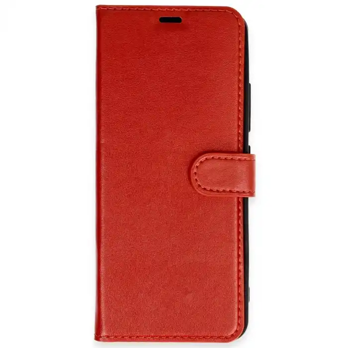 Tecno Pova 4 Pro Trend S Plus Kapaklı Kılıf - Kırmızı