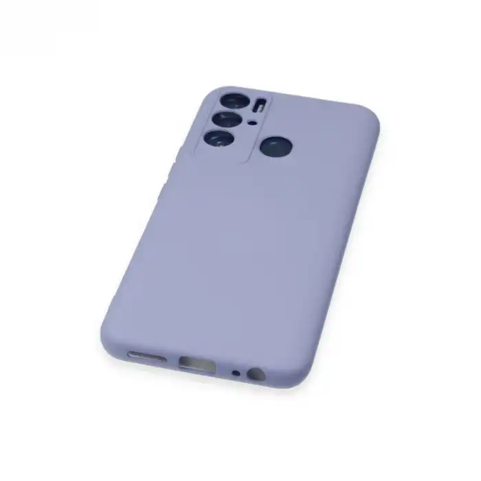 Tecno Pova Neo Kılıf Nano İçi Kadife Silikon - Lila