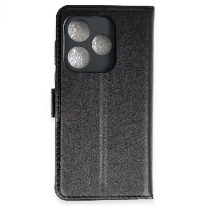 Tecno Spark 10c Trend S Plus Kapaklı Kılıf - Siyah