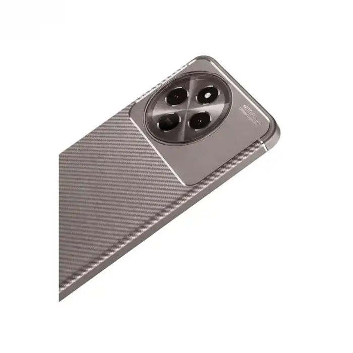Tecno Spark 30 Pro Kılıf Auto Focus Karbon Kapak - Gri