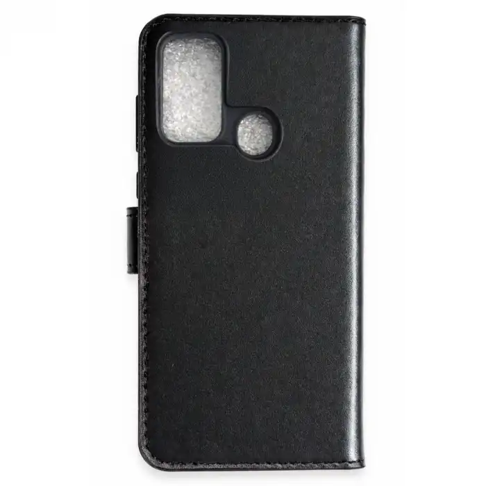 Tecno Spark 7 Trend S Plus Kapaklı Kılıf - Siyah