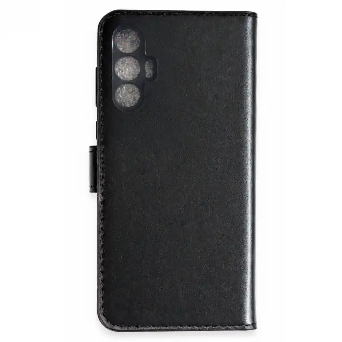 Tecno Spark 8 Pro Trend S Plus Kapaklı Kılıf - Siyah