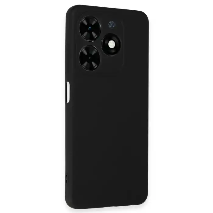 Tecno Spark Go 2024 Kılıf First Silikon - Siyah