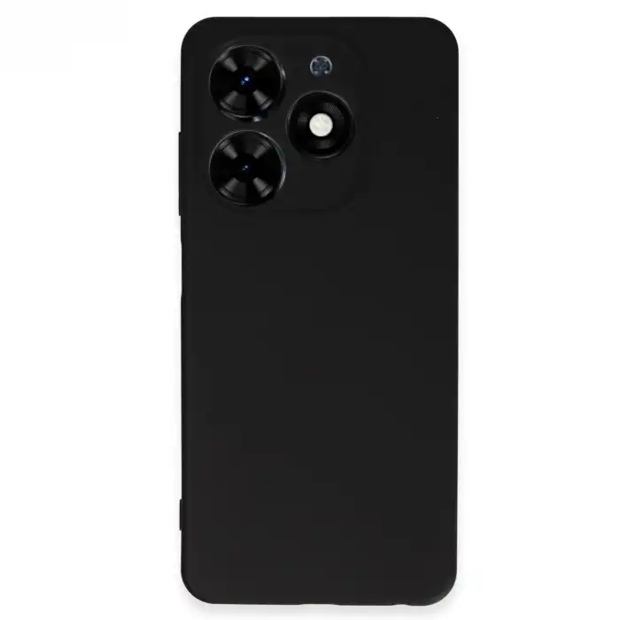 Tecno Spark Go 2024 Kılıf First Silikon - Siyah