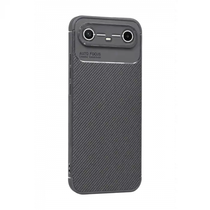 Tecno Spark Slim 5g Auto Focus Karbon Kapak - Gri
