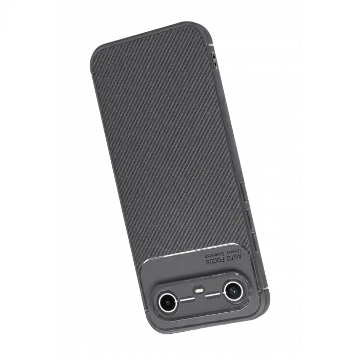Tecno Spark Slim 5g Auto Focus Karbon Kapak - Gri