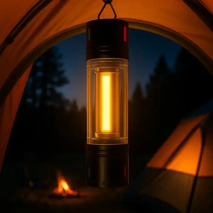 Tg Led Şarjlı Kamp Lambası Ortam Odak Aydınlatma Wt-736