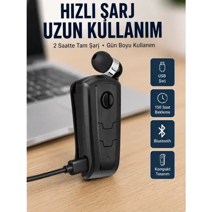 Titreşimli Bluetooth Kulaklık Fineblue F910 Uzun Pil Ömrü Yeni Nesil