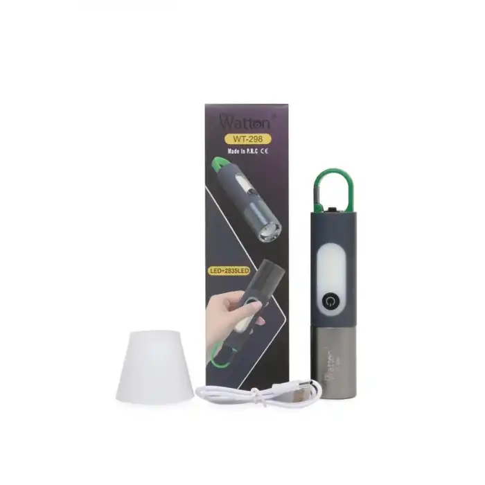 Type-c Girişli 750 Lümen Şarjlı Kamp Lambası  Wt-298