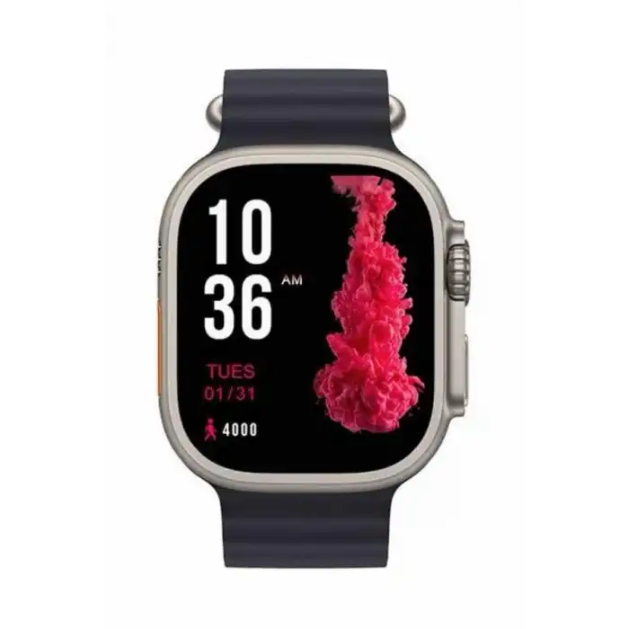 Ultra Akıllı Saat 49 Mm Çift Kordonlu Arama Cevaplama Bluetooth Bağlantılı
