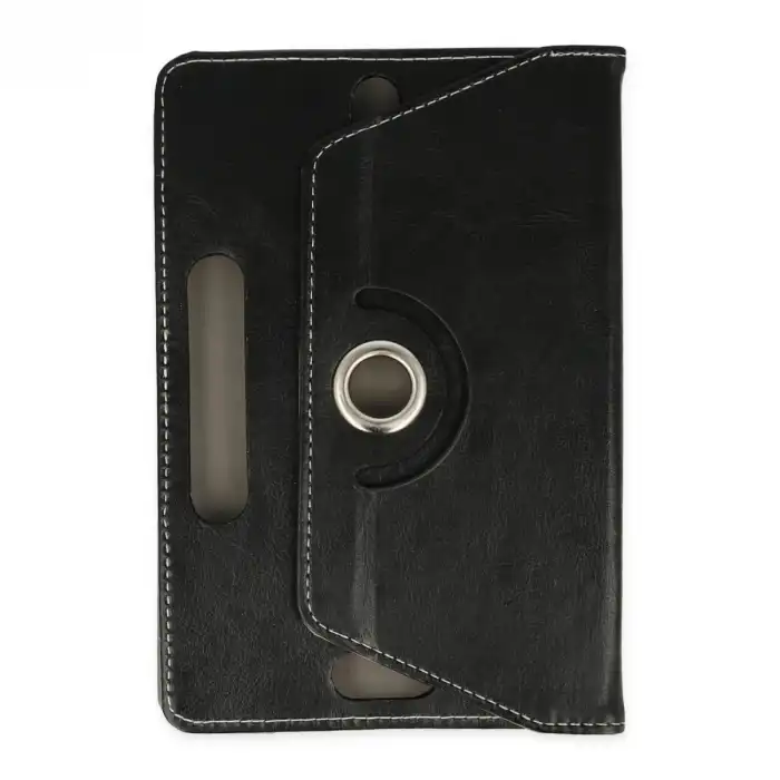 Universal 7 Kılıf 360 Tablet Deri Kılıf - Siyah