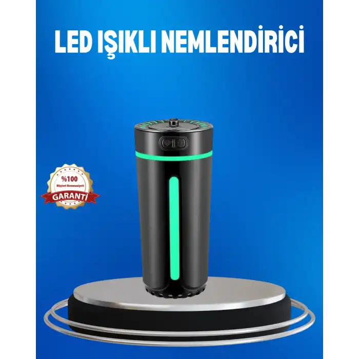 USB Bağlantılı LED’li Hava Nemlendirici Aromaterapi Buhar Difüzörü