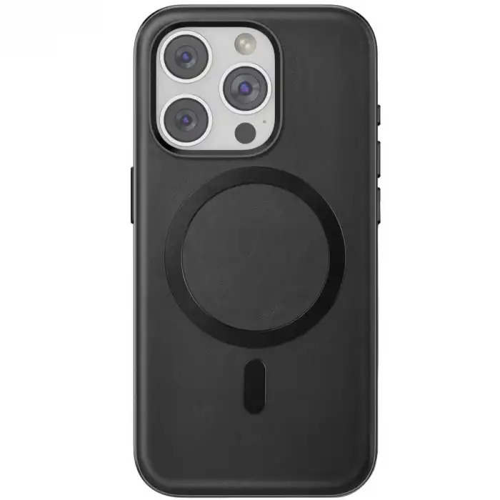 Venco Apple İphone 15 Pro Max Puskas Magsafe Kapak - Siyah