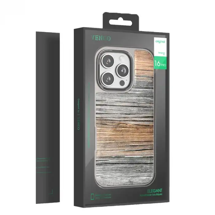 Venco İphone 16 Pro Max Wave Kapak - Derin Mor