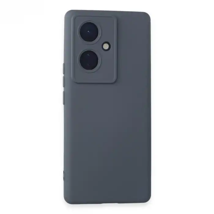 Vivo V29 Lite Kılıf Nano İçi Kadife Silikon - Gri