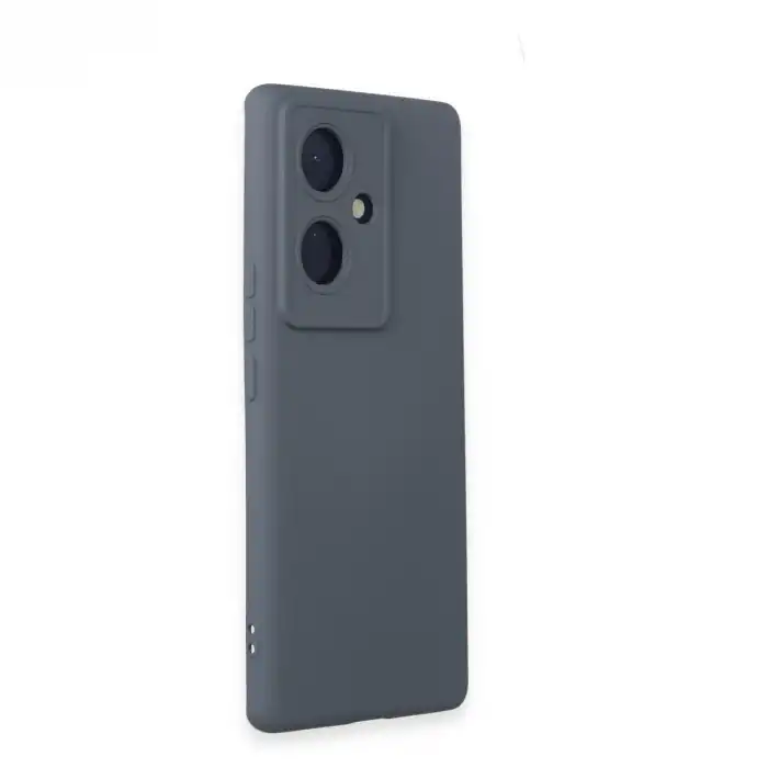 Vivo V29 Lite Kılıf Nano İçi Kadife Silikon - Gri