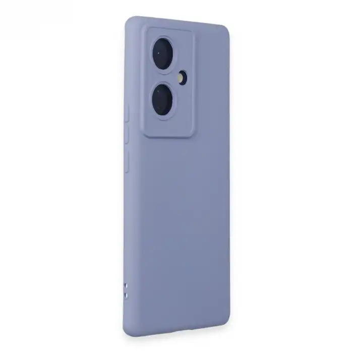 Vivo V29 Lite Kılıf Nano İçi Kadife Silikon - Lila