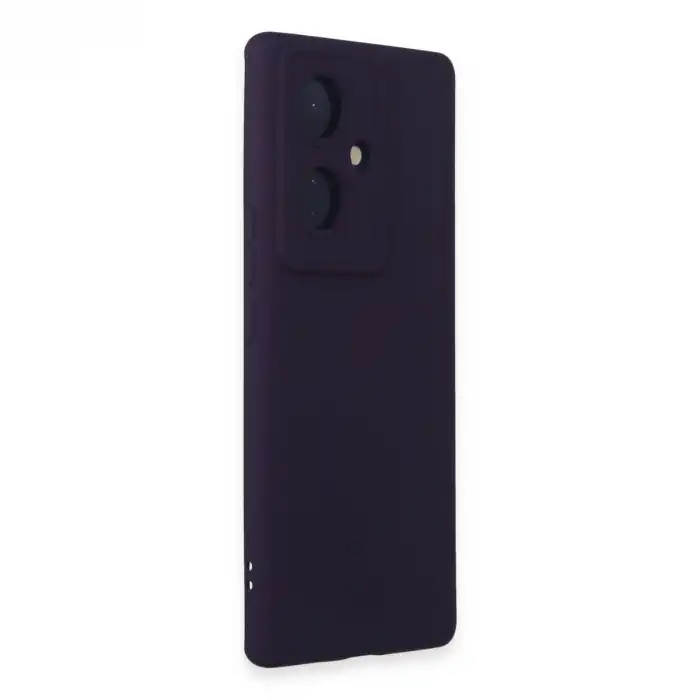 Vivo V29 Lite Kılıf Nano İçi Kadife Silikon - Mor