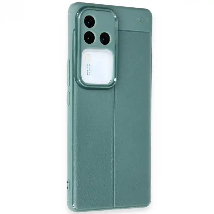 Vivo V30 5g Kılıf Auto Focus Kapak - Koyu Yeşil