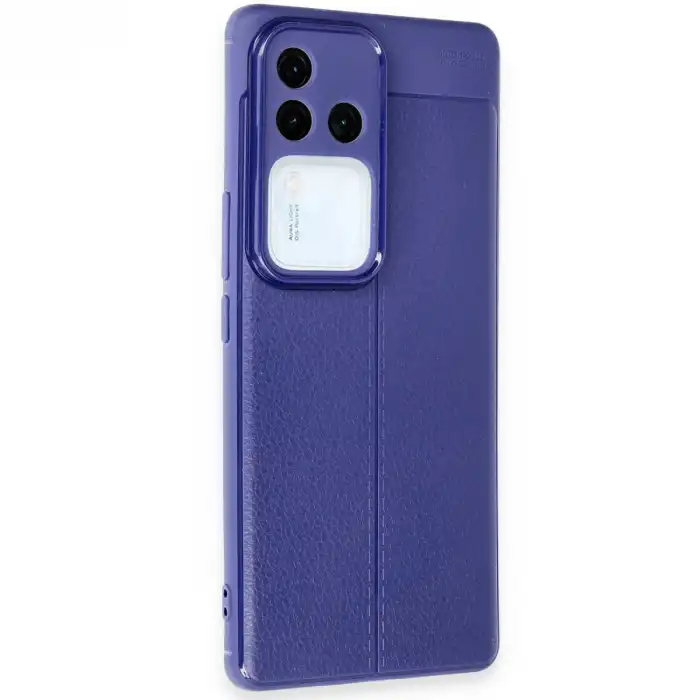 Vivo V30 5g Kılıf Auto Focus Kapak - Lacivert