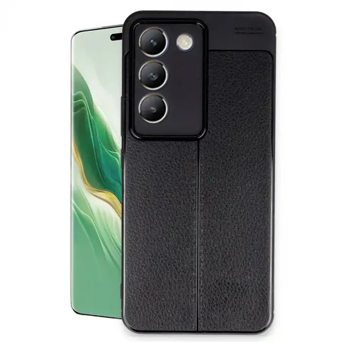 Vivo V30 Lite 4g Kılıf Auto Focus Kapak - Siyah
