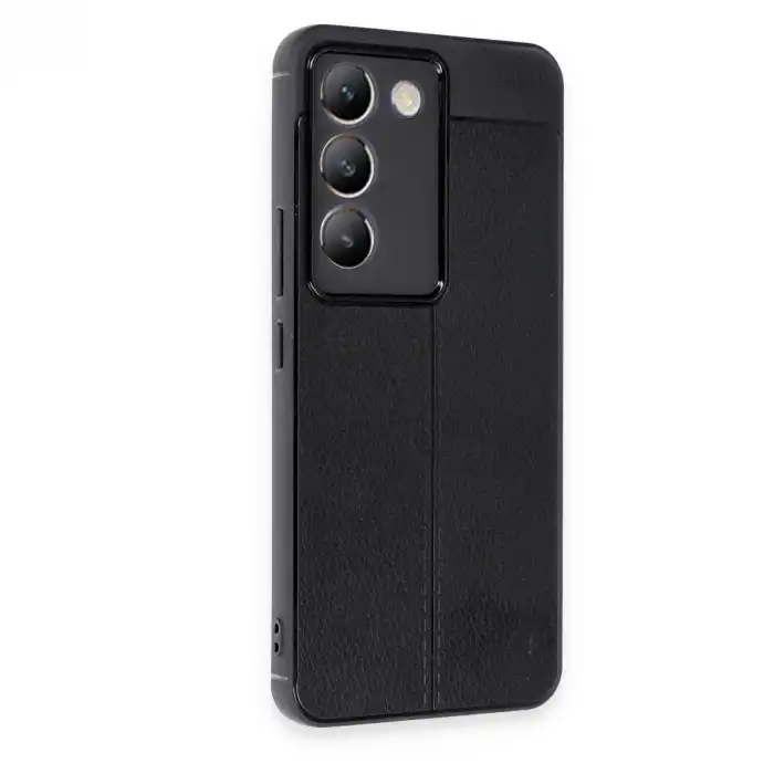 Vivo V30 Lite 4g Kılıf Auto Focus Kapak - Siyah