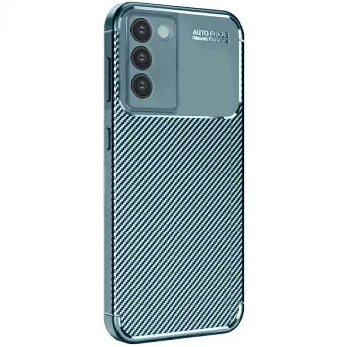 Vivo V30 Lite 4g Kılıf Auto Focus Karbon Kapak - Koyu Yeşil