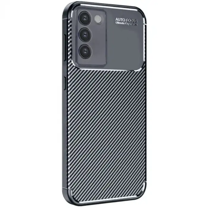 Vivo V30 Lite 4g Kılıf Auto Focus Karbon Kapak - Siyah