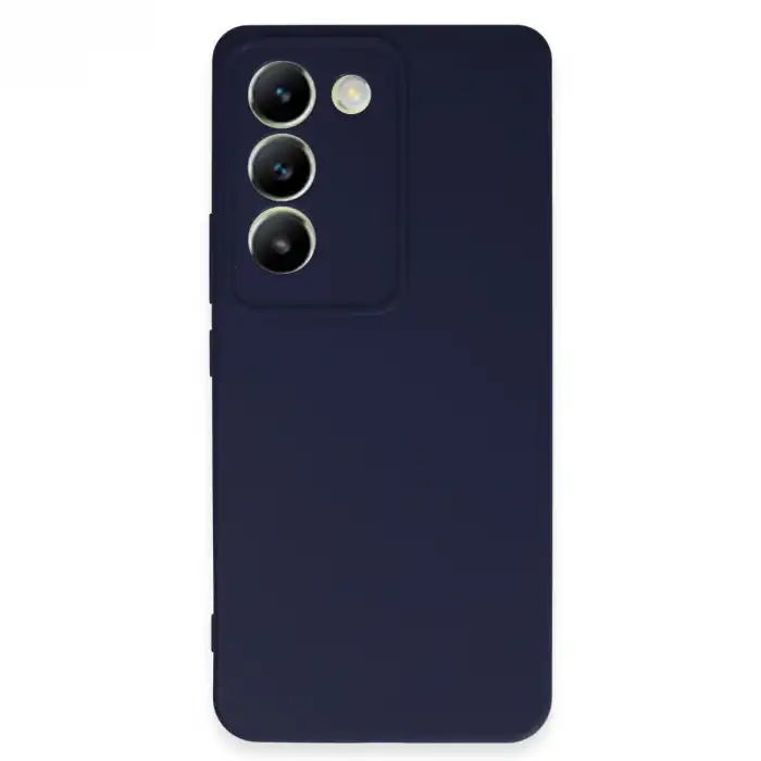 Vivo V30 Lite 4g Kılıf First Silikon - Lacivert