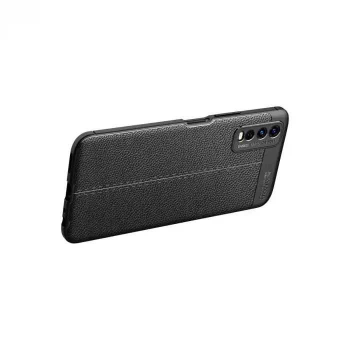 Vivo Y11s Kılıf Auto Focus Kapak - Siyah