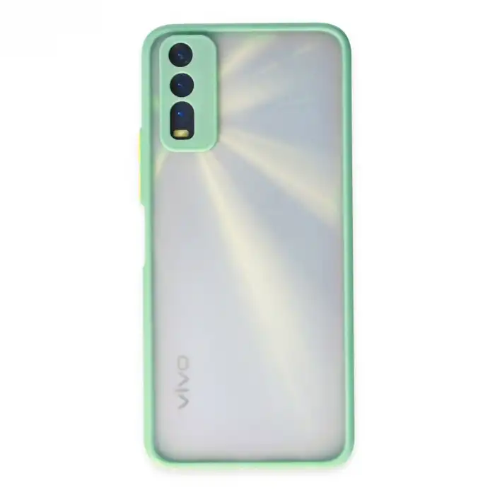 Vivo Y11s Kılıf Montreal Silikon Kapak - Turkuaz