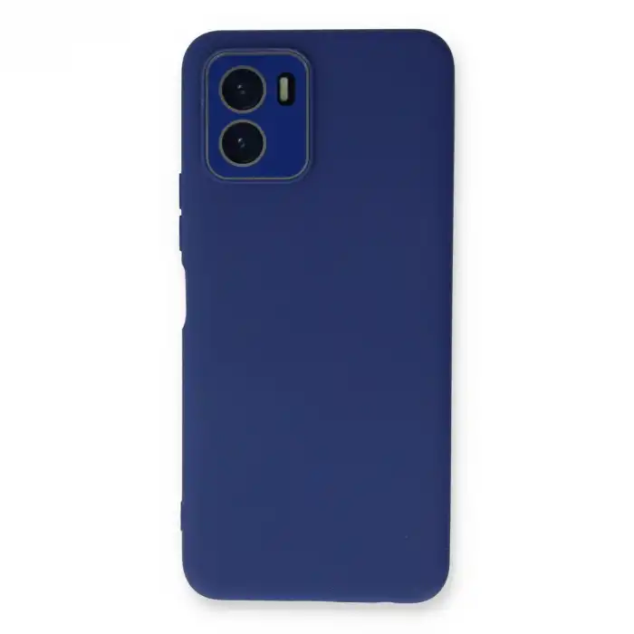 Vivo Y15s Kılıf Lansman Glass Kapak - Sky Blue