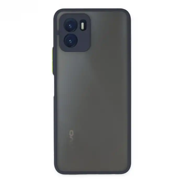 Vivo Y15s Kılıf Montreal Silikon Kapak - Lacivert