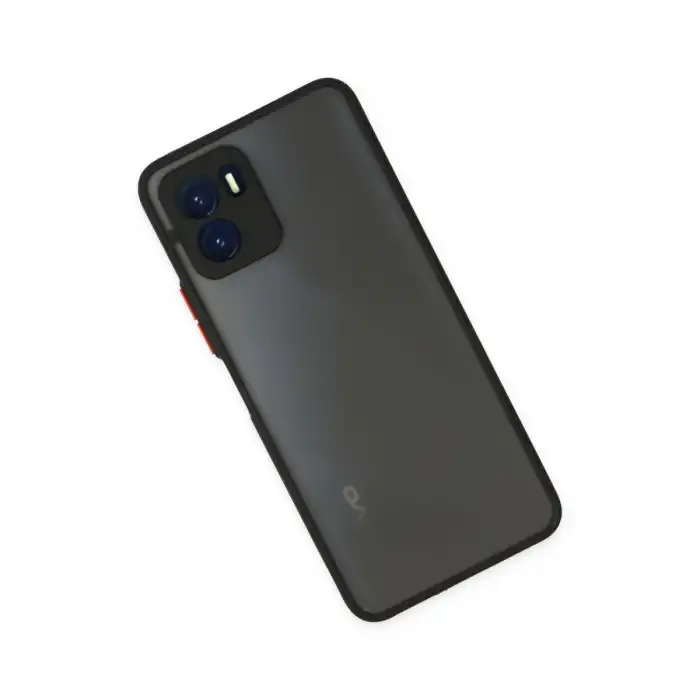 Vivo Y15s Kılıf Montreal Silikon Kapak - Siyah