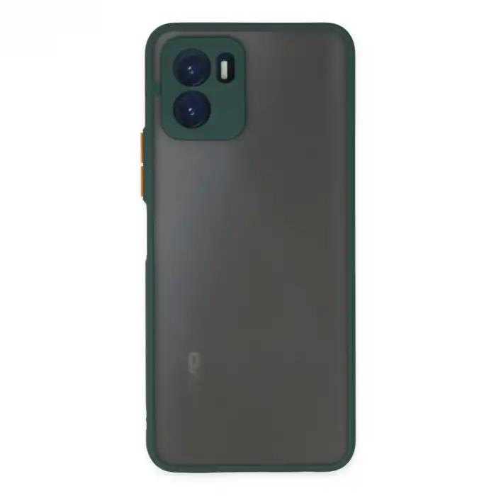 Vivo Y15s Kılıf Montreal Silikon Kapak - Yeşil