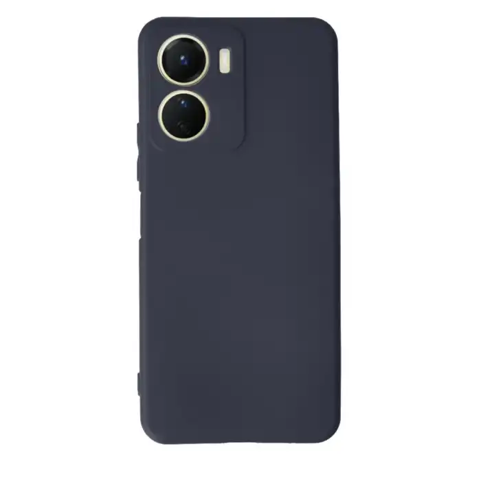 Vivo Y16 Kılıf First Silikon - Lacivert