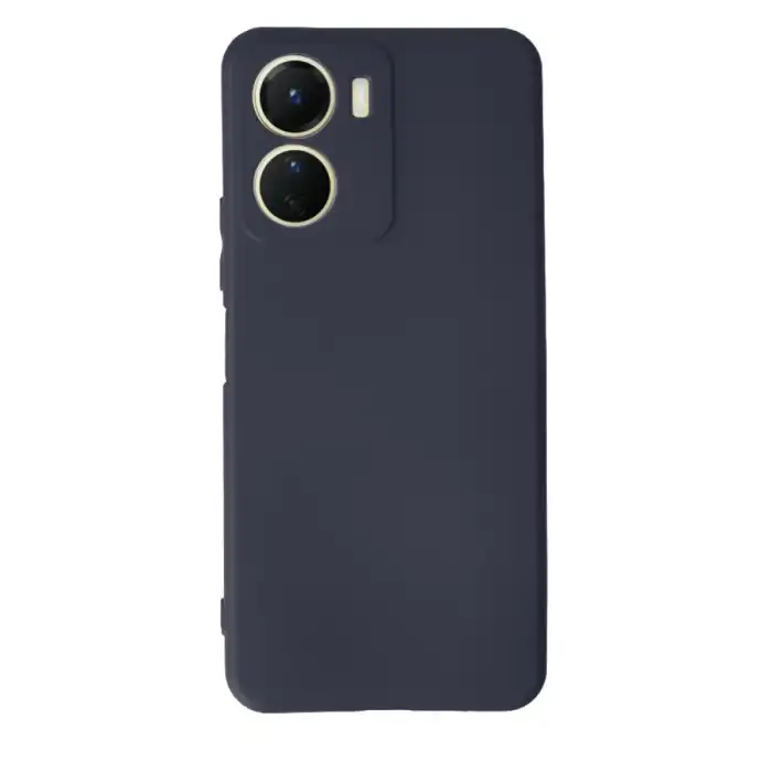 Vivo Y16 Kılıf First Silikon - Lacivert